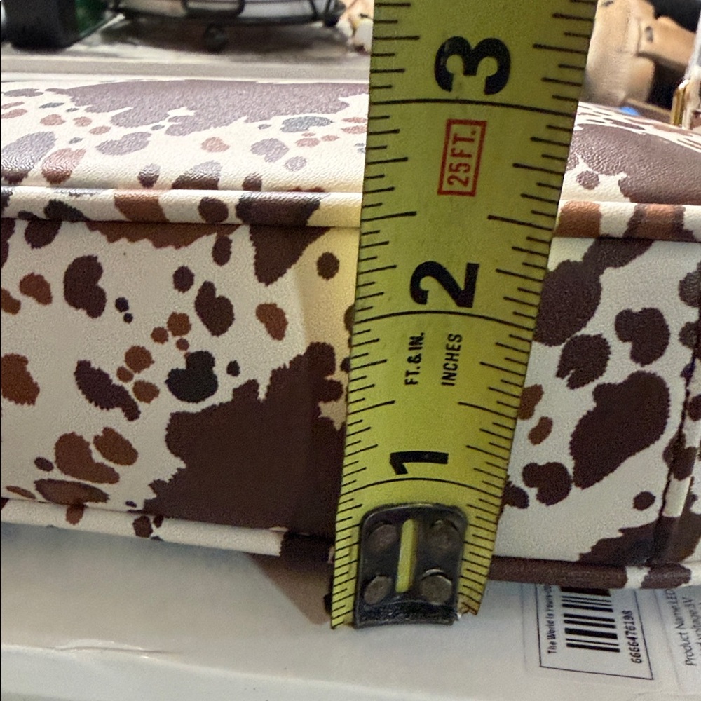 Betsey Johnson Brown and White Crossbody Bag - Picture 10 of 13